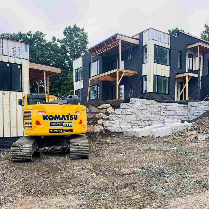 Construction de mur de soutènement Sherbrooke