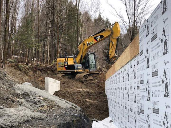 Travaux de terrassement résidentiels Sutton