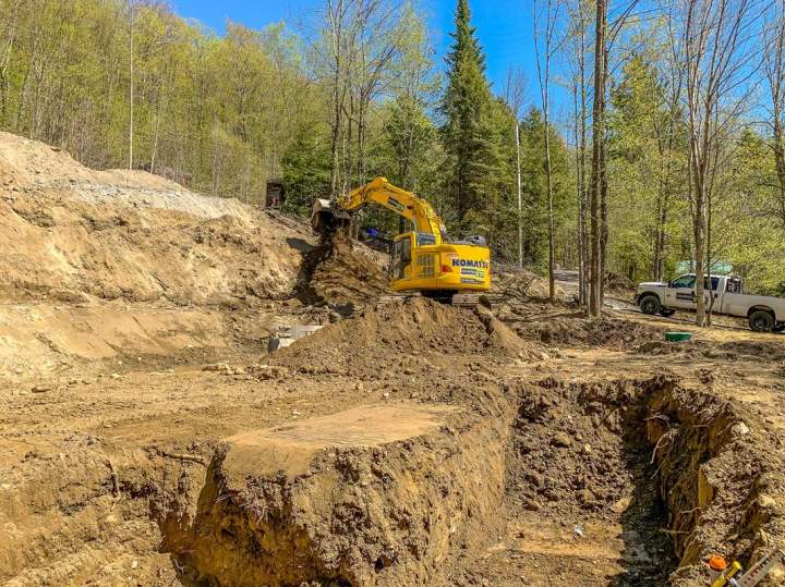 Creusement pour maison Sutton