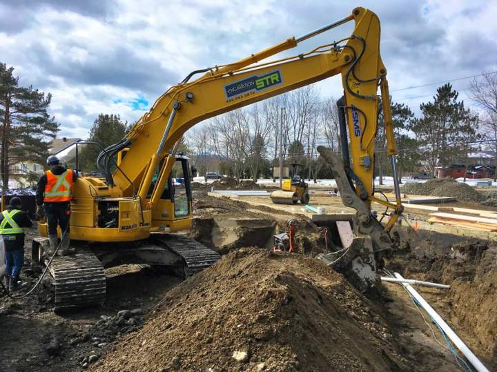 Creusement pour maison Sutton