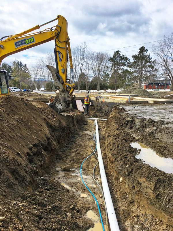 Travaux de terrassement résidentiels Sutton