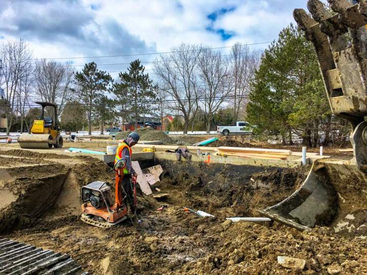 Préparation de terrain résidentiel Sutton